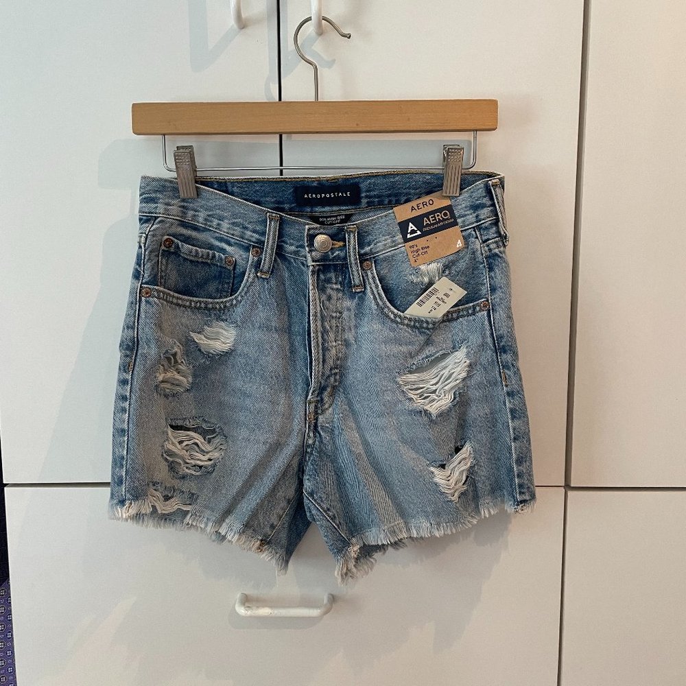 Highwaisted Jean Shorts